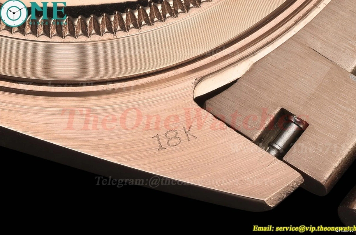 Daydate GDF MY8215 RG Black 40mm RG Dial 0319